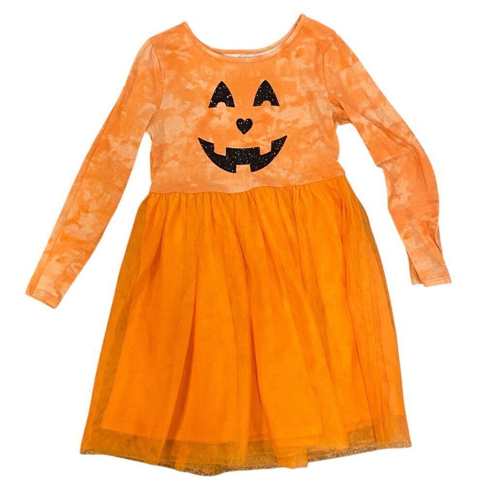 Jumping Bean Pumpkin Dress Size 6 Tutu Skirt
